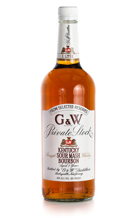 G & W Private Stock Kentucky Sour Mash Bourbon Liter