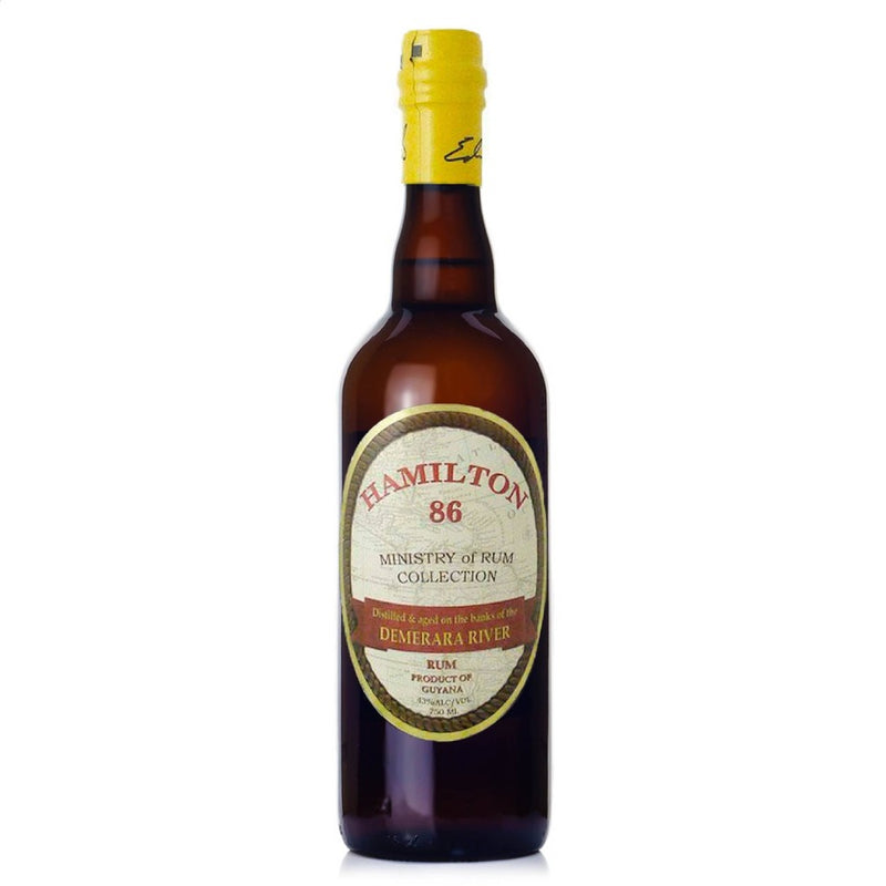 Hamilton 86 Demerara River Rum Liter  UC