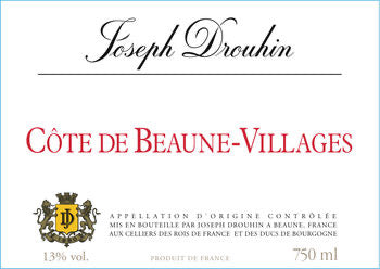 Joseph Drouhin Cote de Beaune-Villages 750ML U