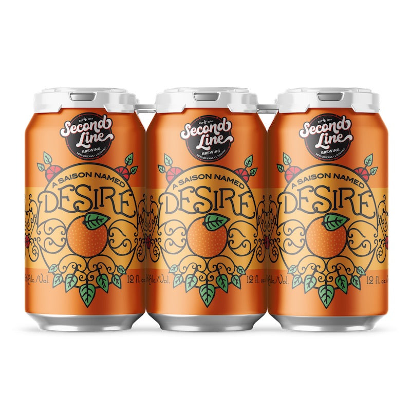 Second Line A Saison Named Desire Cans 6PK 12OZ C