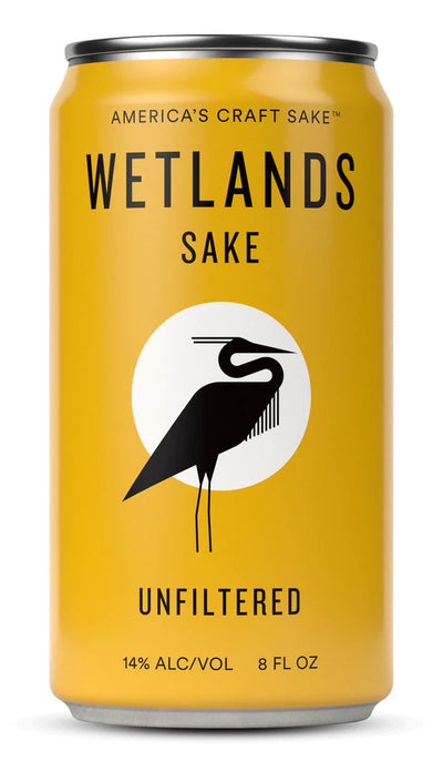 Wetlands Unfiltered Sake SINGLE  8OZ