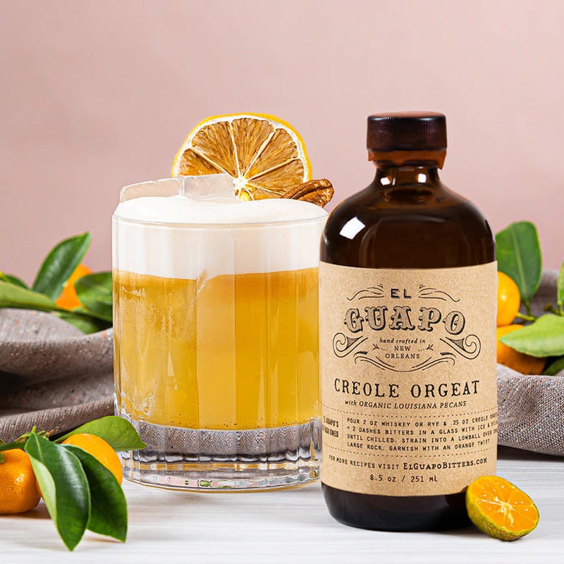 El Guapo Creole Orgeat Spiced Pecan Syrup 8.5OZ U