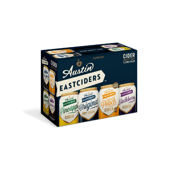 Austin Eastciders Variety Pack 12OZ 12PK SE