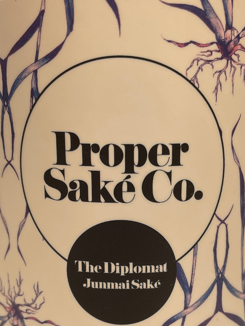 Proper Sake Co. The Dipolmat Filtered Junmai/Yamahai Sake 750ML WU