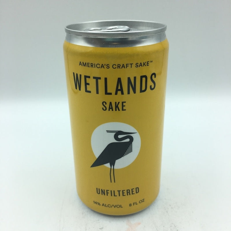 Wetlands Unfiltered Sake SINGLE  8OZ