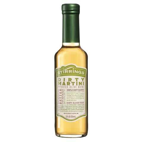 Stirrings Dirty Martini Olive Brine 12OZ C