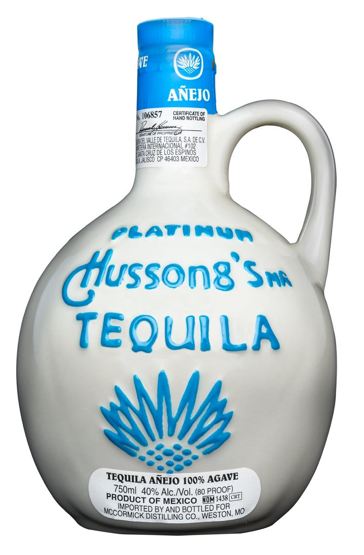 Hussong’s Platinum Anejo Tequila 750ML