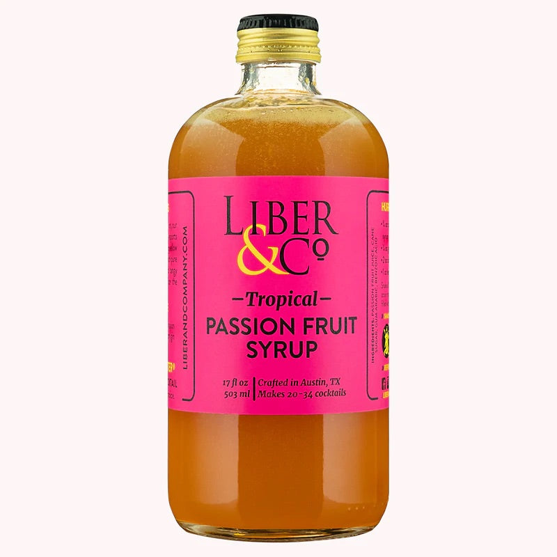 Liber & Co Tropical Passionfruit Syrup 9.5OZ Lib