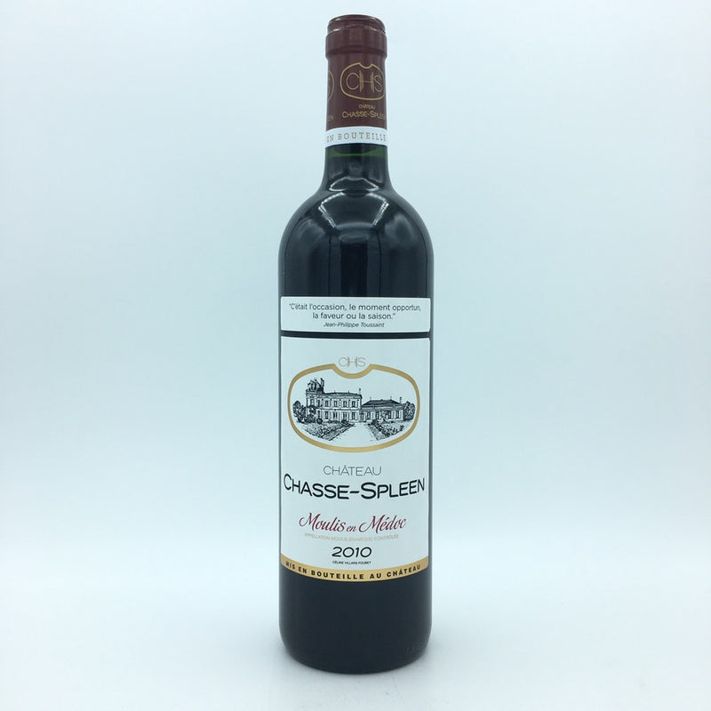 Chateau Chasse Spleen Moulis en Medoc 2010 750ML  V