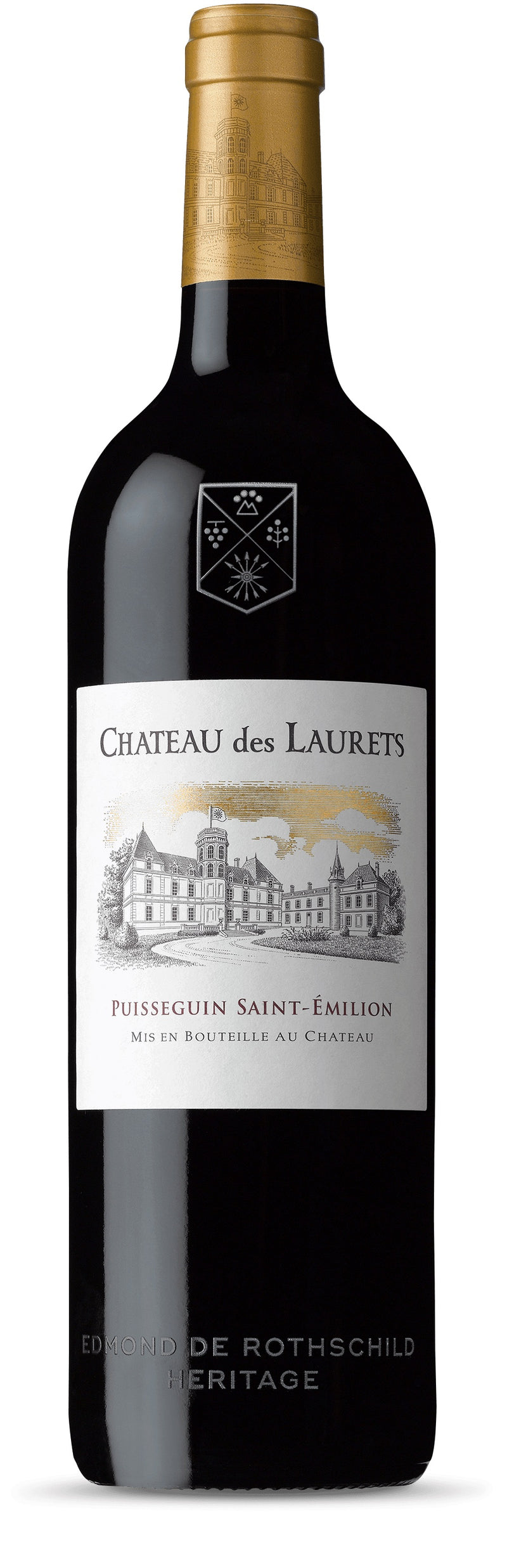 Chateau Des Laurets Baron Edmond De Rothschild Puisseguin Saint-Emilion 750ML