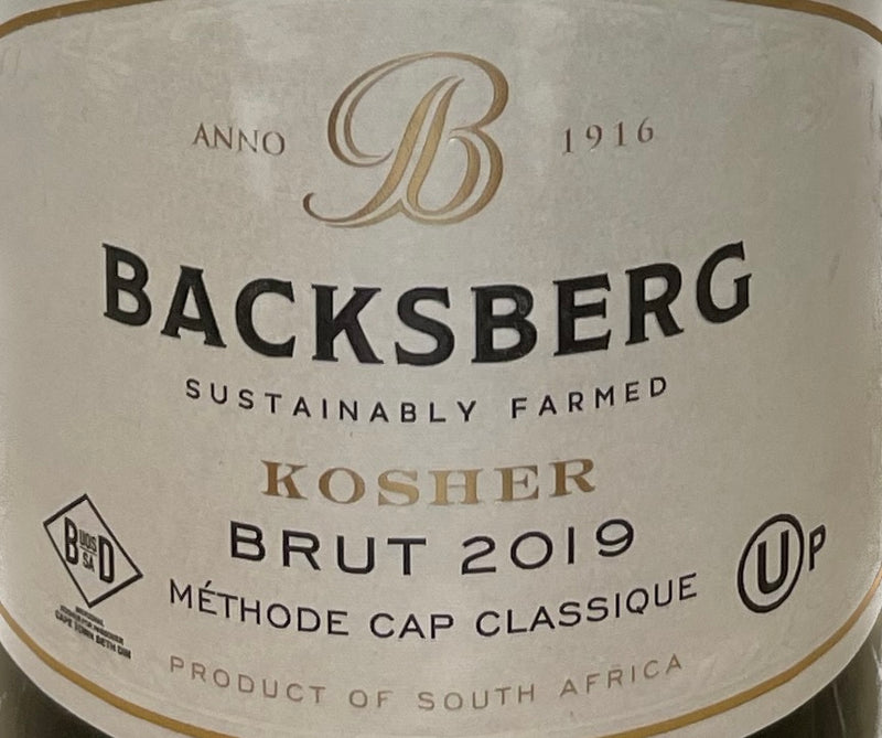 Backsberg Brut Kosher 750ML