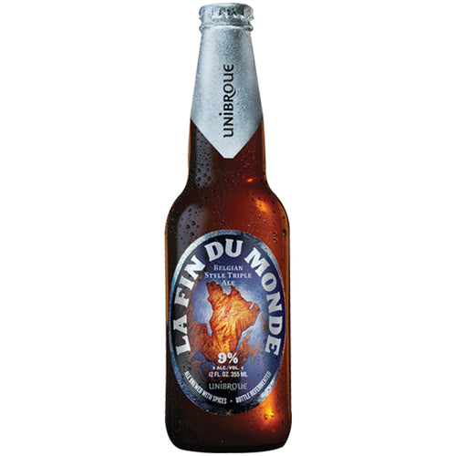 Unibroue La Fin Du Monde Belguim Triple Ale  4PK 120Z SE