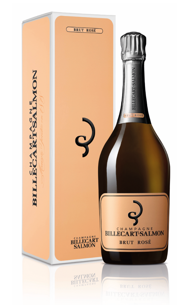 Billecart Salmon Brut Rose Champagne FULL SIZE BOTTLE 750ML R