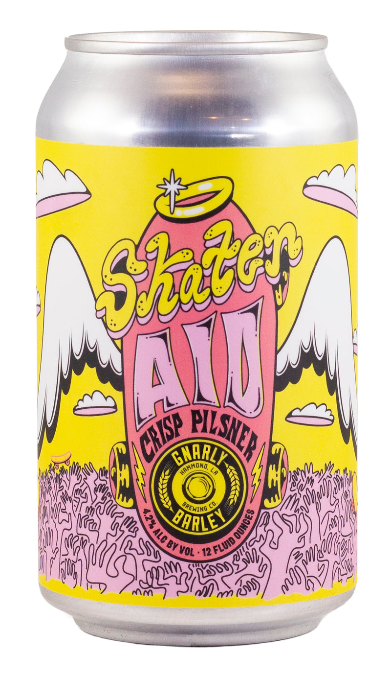 Gnarly Barley Skater Aid Crisp Pilsner 6PK 12OZ SE