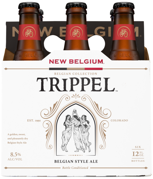 New Belgium Trippel Belgian Style  Ale 12OZ 6PK C