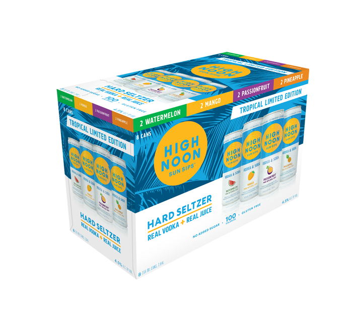 High Noon Tropical  8pk 355ML G