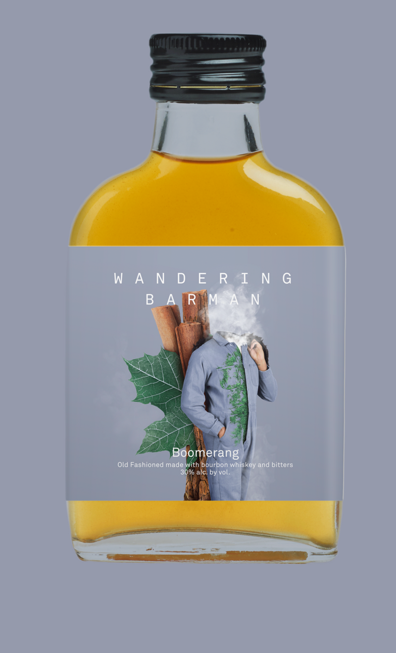 Wandering Barman Boomerang Old Fashioned Bourbon 100ML – Elio's Wine ...