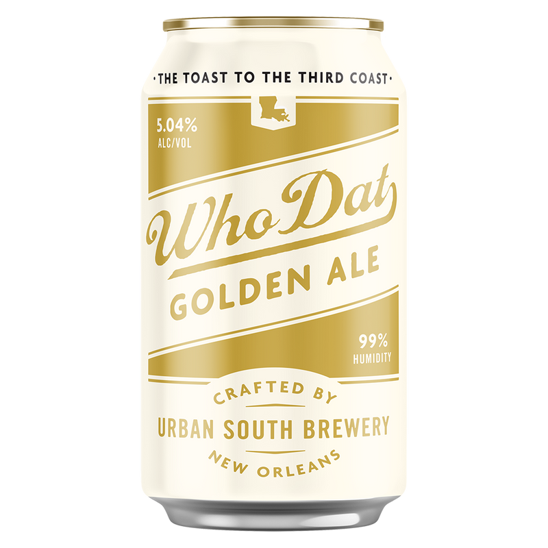 Urban South Who Dat Golden Ale Cans 6PK 12OZ SE
