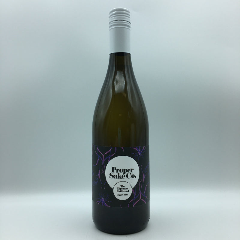 Proper Sake Co. The Diplomat Unfiltered Nigori  Sake  750ML