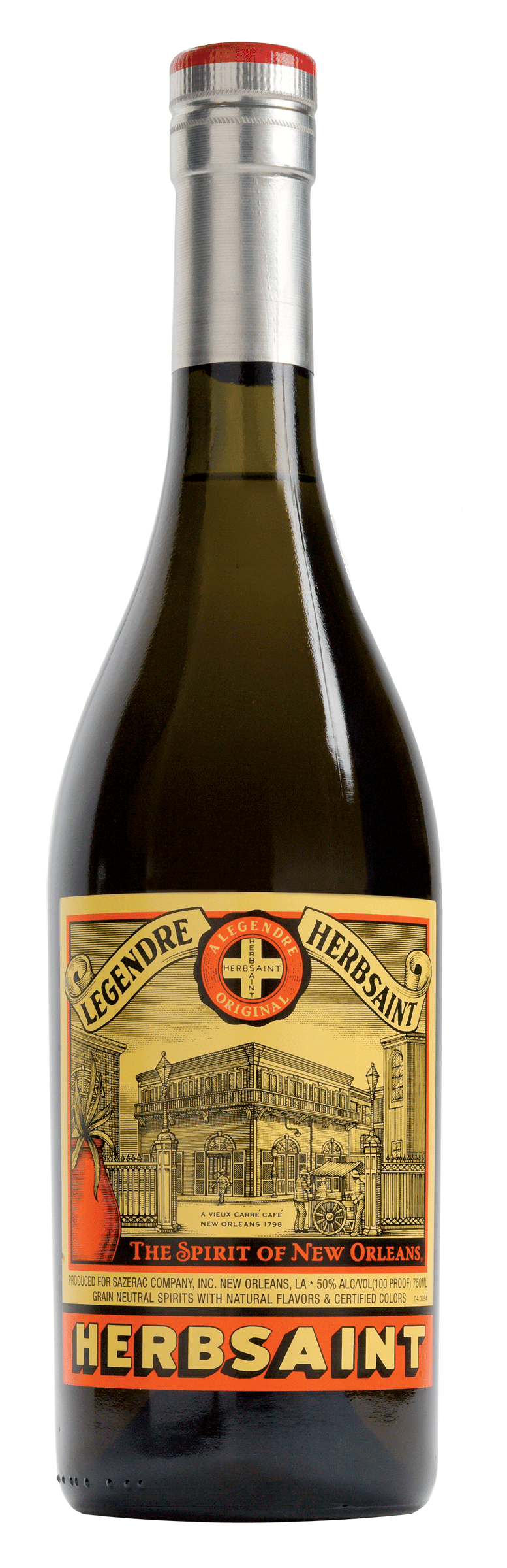 Legendre Herbsaint Original Recipe Yellow Label 750ML