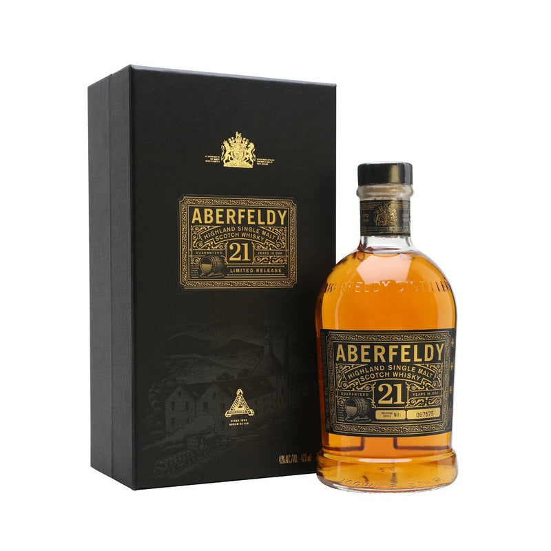 Aberfeldy 21YR Highland Single Malt Scotch Whisky 750ML