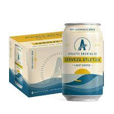 Athletic Brewing Non-Alcoholic Cerveza Atletica Light Copper 6PK 12OZ C