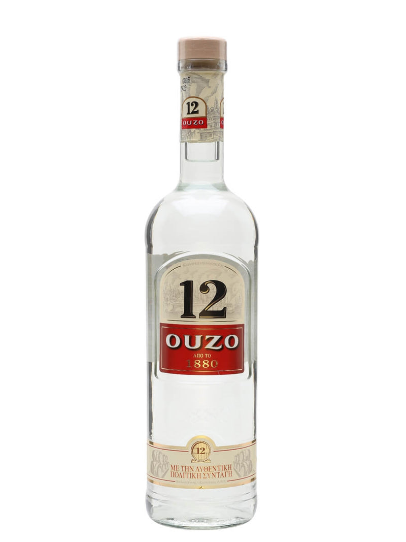 12 Ouzo Greece 750ML G