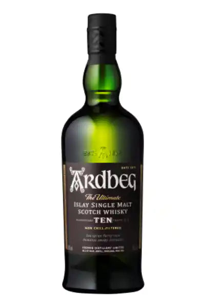 Ardbeg 10YR Islay Scotch Whisky 750ML