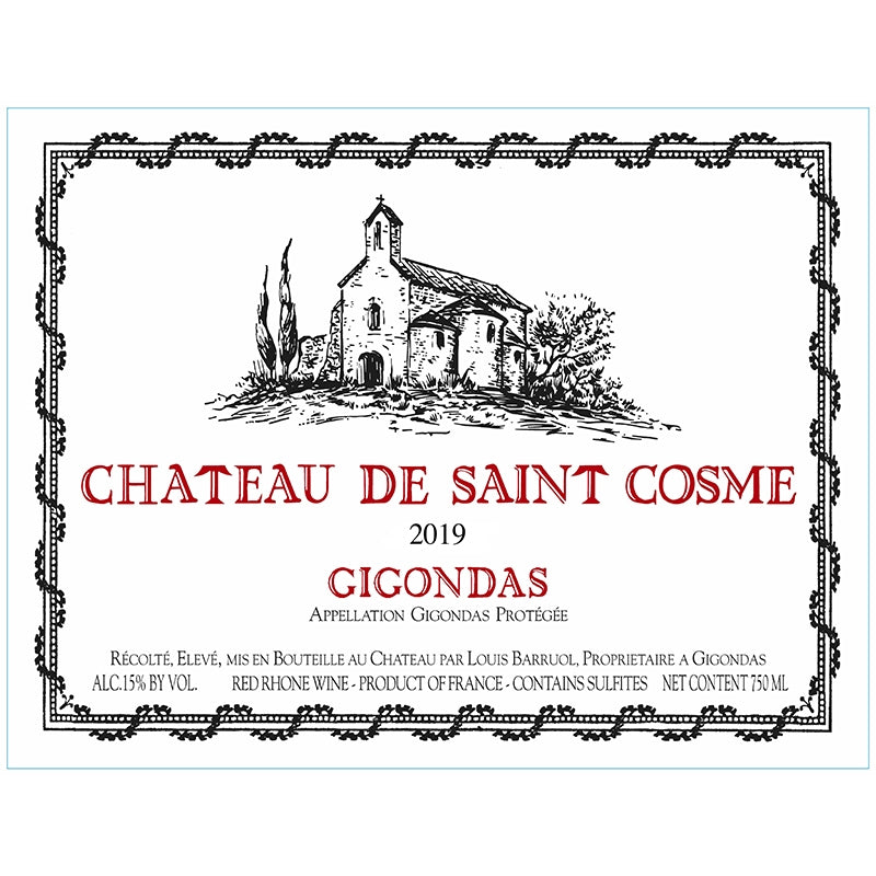 Chateau de Saint Cosme Gigondas 2021 750ML A