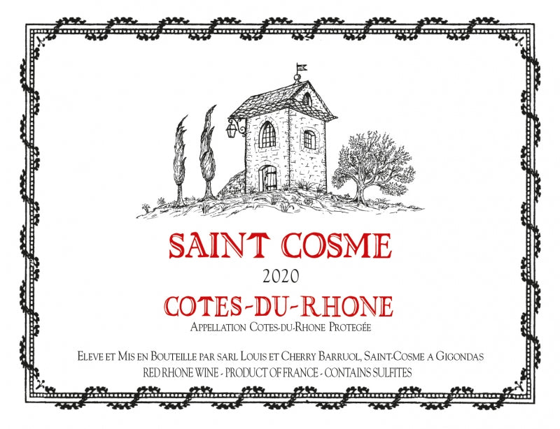 Saint Cosme Cotes Du Rhone 750ML Syrah A