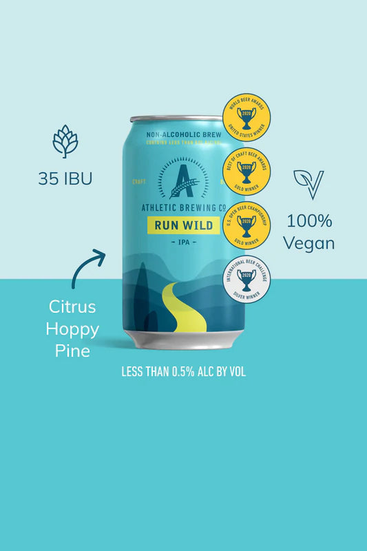 Athletic Brewing N/A Run Wild IPA 6PK 12OZ C