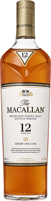 Macallan Sherry Oak Single Malt Scotch 12YRS 750ML R