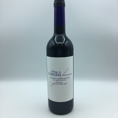 Orlegi de Luberri Rioja 750ML Tempranillo/ Viura UC