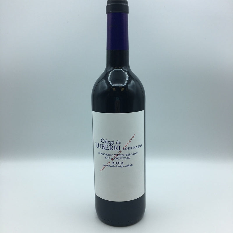 Orlegi de Luberri Rioja 750ML Tempranillo/ Viura UC