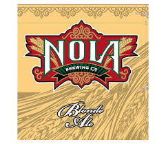 NOLA Blonde Ale 1/6 Barrel Keg NOT AVAILBLE ONLINE MUST PURCHASE IN STORE